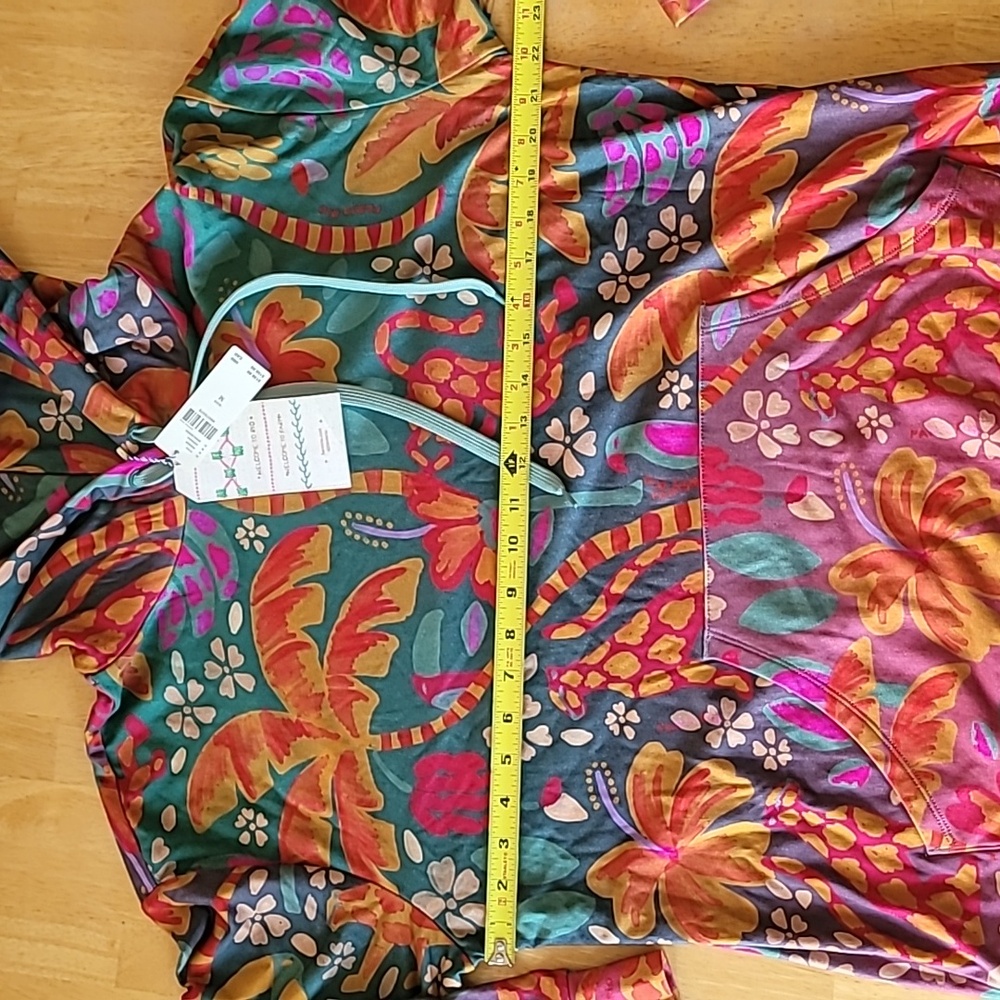 Farm Rio Anthropologie Magda Hoodie Sweatshirt - Picture 5 of 11